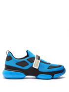 Matchesfashion.com Prada - Cloudbust Knit Trainers - Mens - Blue