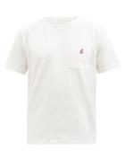 Gramicci - One Point Logo-embroidered Cotton-jersey T-shirt - Mens - White