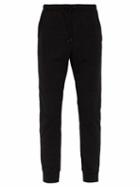 Matchesfashion.com Fendi - Reflective Logo Cotton Track Pants - Mens - Black Multi