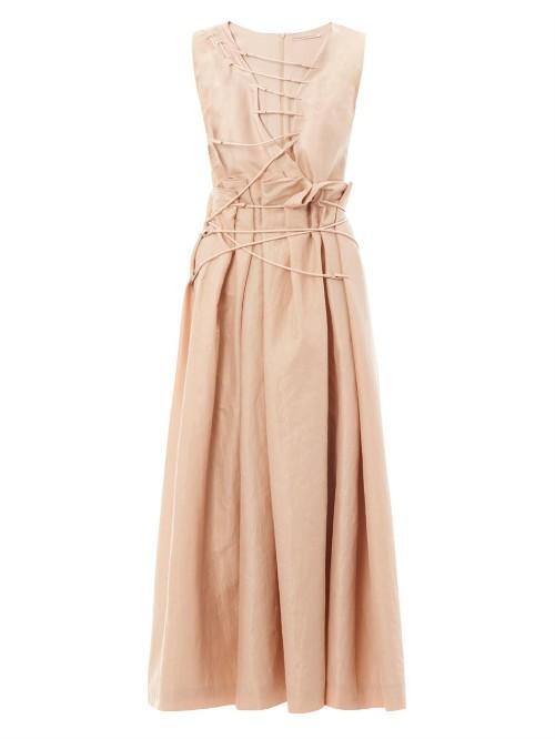 Christopher Kane Crocodile-clip Techno-crepe Dress