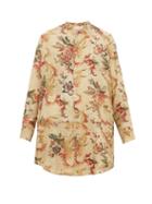 Matchesfashion.com By Walid - Lollo Foliage Print Silk Shirt - Mens - Multi
