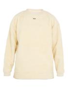 Off-white Text-print Faux-shearling Sweatshirt