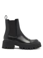 Matchesfashion.com Balenciaga - Tracker Lug-sole Leather Chelsea Boots - Womens - Black