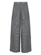 Rosie Assoulin Ziggy Hound's-tooth Wool-blend Trousers