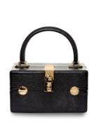 Dolce & Gabbana Dolce Vanity Lizard-effect Leather Bag