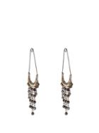 Matchesfashion.com Sonia Rykiel - Safety Pin Drop Earrings - Womens - Silver