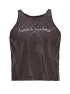 Matchesfashion.com Ludovic De Saint Sernin - Crystal Logo Nylon Tank Top - Mens - Black