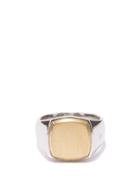 Tom Wood - Cushion 9kt Gold & Sterling-silver Ring - Mens - Silver