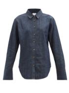 Frame - Le Italien Denim Shirt - Womens - Dark Denim