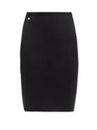 Matchesfashion.com The Attico - Jersey Mini Skirt - Womens - Black