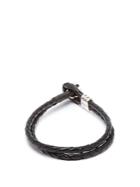 Paul Smith Double-wrap Leather Bracelet