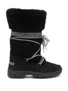Matchesfashion.com Bogner - Alta Badia 1b Suede And Shearling Boots - Womens - Black