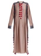 Figue Rumi Floral-print Silk Kaftan