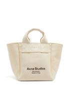 Matchesfashion.com Acne Studios - Logo-print Canvas Tote Bag - Womens - Beige