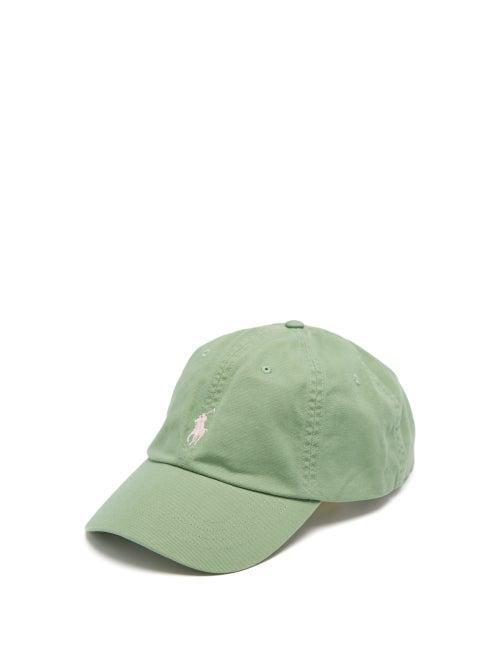Polo Ralph Lauren - Logo-embroidered Cotton Baseball Cap - Mens - Green