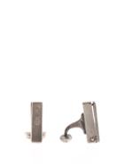 Title Of Work Sterling Silver Locket Cufflinks