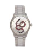 Matchesfashion.com Gucci - G Timeless Kingsnake Watch - Mens - Silver