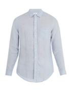 Onia Abe Point-collar Linen Shirt