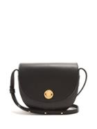 Matchesfashion.com Mansur Gavriel - Mini Saddle Leather Cross Body Bag - Womens - Black