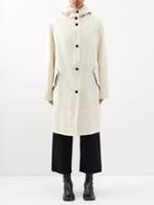 Another Tomorrow - Detachable Liner Organic Cotton-blend Parka - Womens - Off White