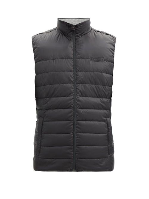 Matchesfashion.com Falke Ess - Down-fill Quilted-shell Gilet - Mens - Black