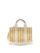 Matchesfashion.com Rue De Verneuil - Palais Royal Striped Canvas Tote Bag - Womens - Yellow Multi