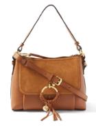 See By Chlo - Joan Suede And Leather Shoulder Bag - Womens - Tan