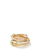 Spinelli Kilcollin - Janssen Mx Diamond, 18kt Gold & Silver Ring - Womens - Gold Multi