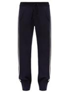 Maison Margiela - Four-stitches Striped Track Pants - Mens - Navy