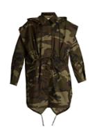 Mm6 By Maison Margiela Camouflage-print Hooded Cotton Jacket