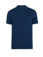 Zanone Short-sleeved Knitted Polo Shirt