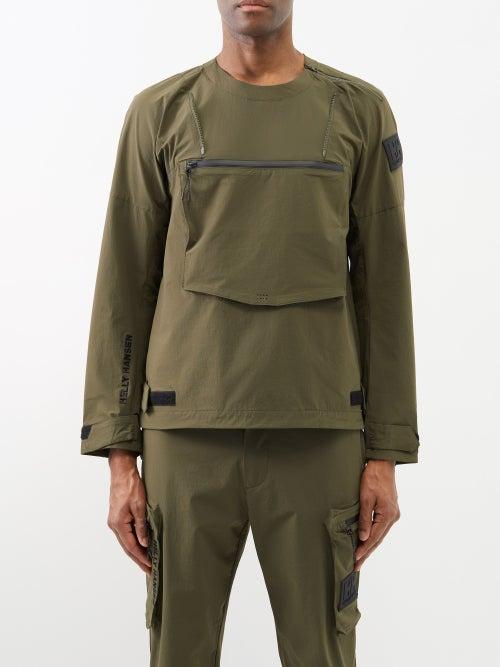 Helly Hansen Hh-118389225 - Hh Arc Storm Shell Sweatshirt - Mens - Olive