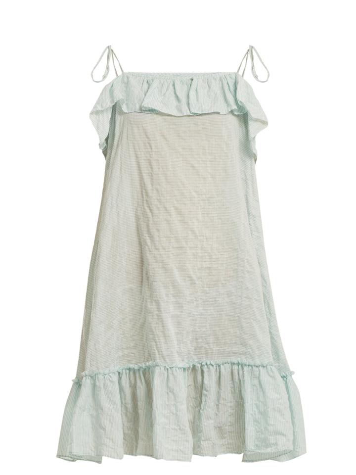 Loup Charmant Porto Striped Cotton Dress