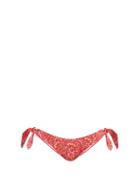 Matchesfashion.com Fisch - Marigot Side-tie Reef-print Bikini Briefs - Womens - Pink Print