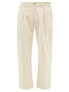 Albam - Easy Pleated Jeans - Mens - Cream
