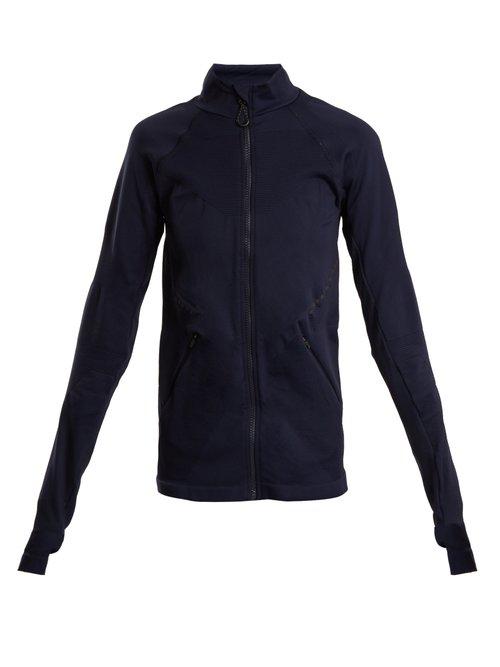 Matchesfashion.com Lndr - Blackout Zip Through Performance Jacket - Womens - Navy