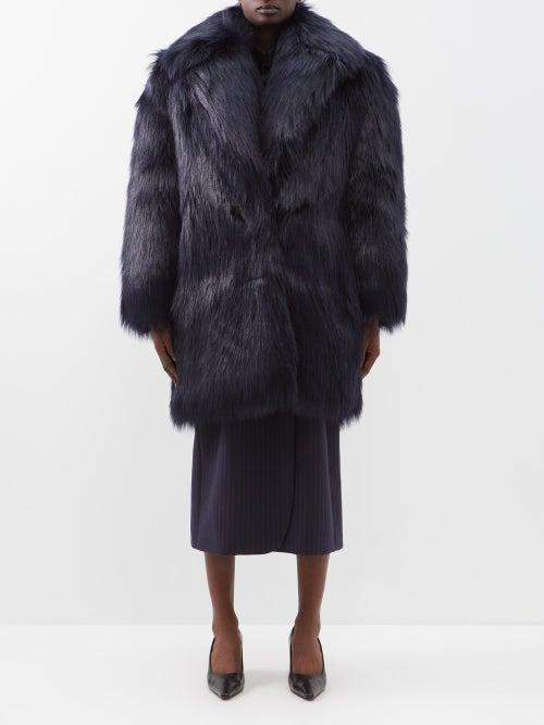 Sportmax - Raid Coat - Womens - Dark Navy