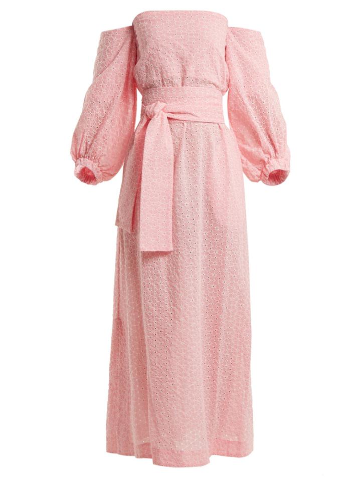 Lisa Marie Fernandez Rosie Broderie-anglaise Cotton Dress