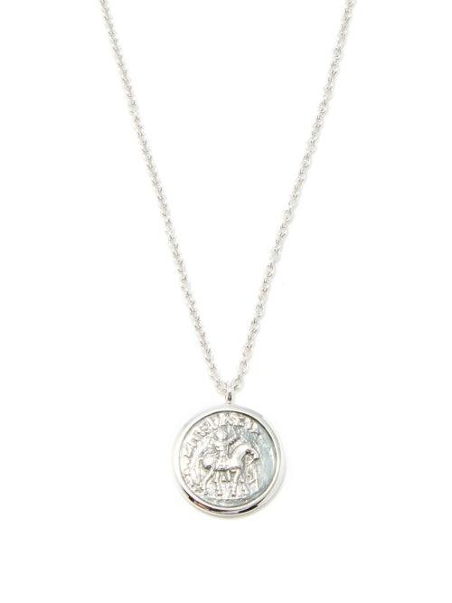 Tom Wood - Coin Pendant Sterling-silver Necklace - Mens - Silver