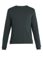 Matchesfashion.com Hamilton And Hare - Ergo Crew Neck Cotton Jersey Pyjama Top - Mens - Green