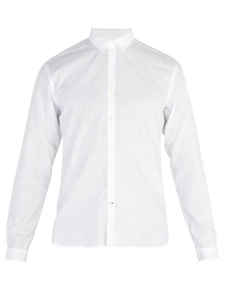 Oliver Spencer Clerkenwell Tab Cotton-oxford Shirt