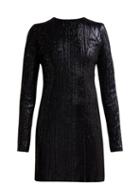 Matchesfashion.com Galvan - Dusk Sequin Embellished Mini Dress - Womens - Navy