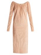 Isa Arfen La Femme Crushed-velvet Dress