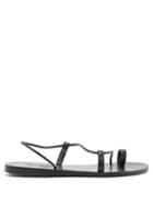 Matchesfashion.com Ancient Greek Sandals - Afea Leather Sandals - Womens - Black
