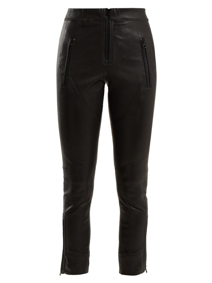 Isabel Marant Happy Skinny Leather Trousers