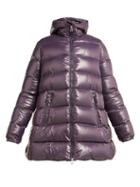 Matchesfashion.com 1 Moncler Pierpaolo Piccioli - Beatrice Hooded Quilted Down Jacket - Womens - Light Purple