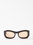 Port Tanger Eyewear - Temo D-frame Acetate Sunglasses - Mens - Black