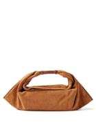 Staud - Jetson Suede And Leather Bag - Womens - Tan