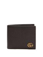 Matchesfashion.com Gucci - Gg Marmont Leather Bi Fold Wallet - Mens - Brown