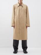 Mm6 Maison Margiela - Oversized Cotton Trench Coat - Mens - Beige